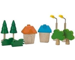 Plan Toys Plan City houten speelstad set 6610 City accessories