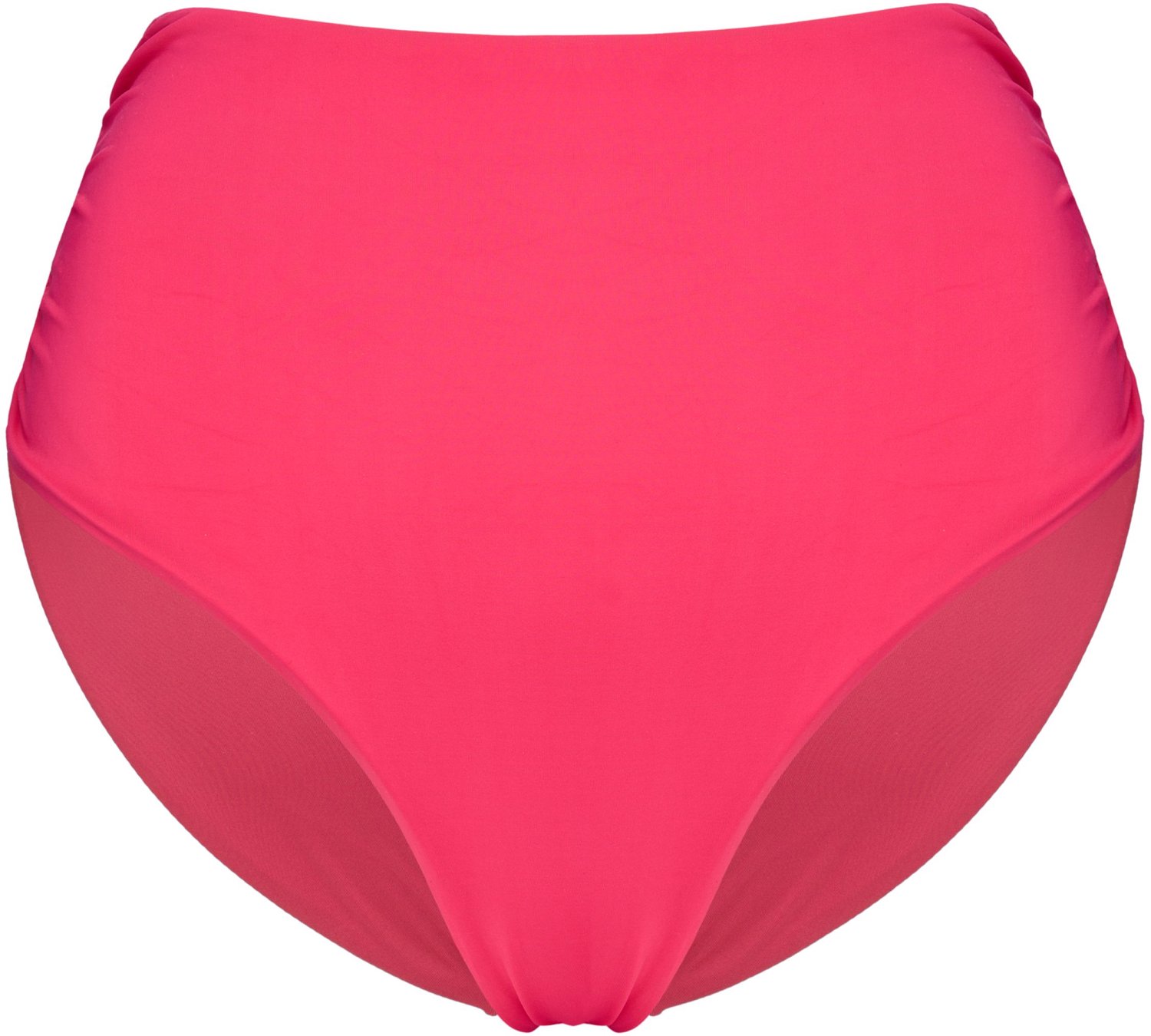ESOTIQ Base10 - Bikinibroekje - Hoge taille - Effen - Intens roze