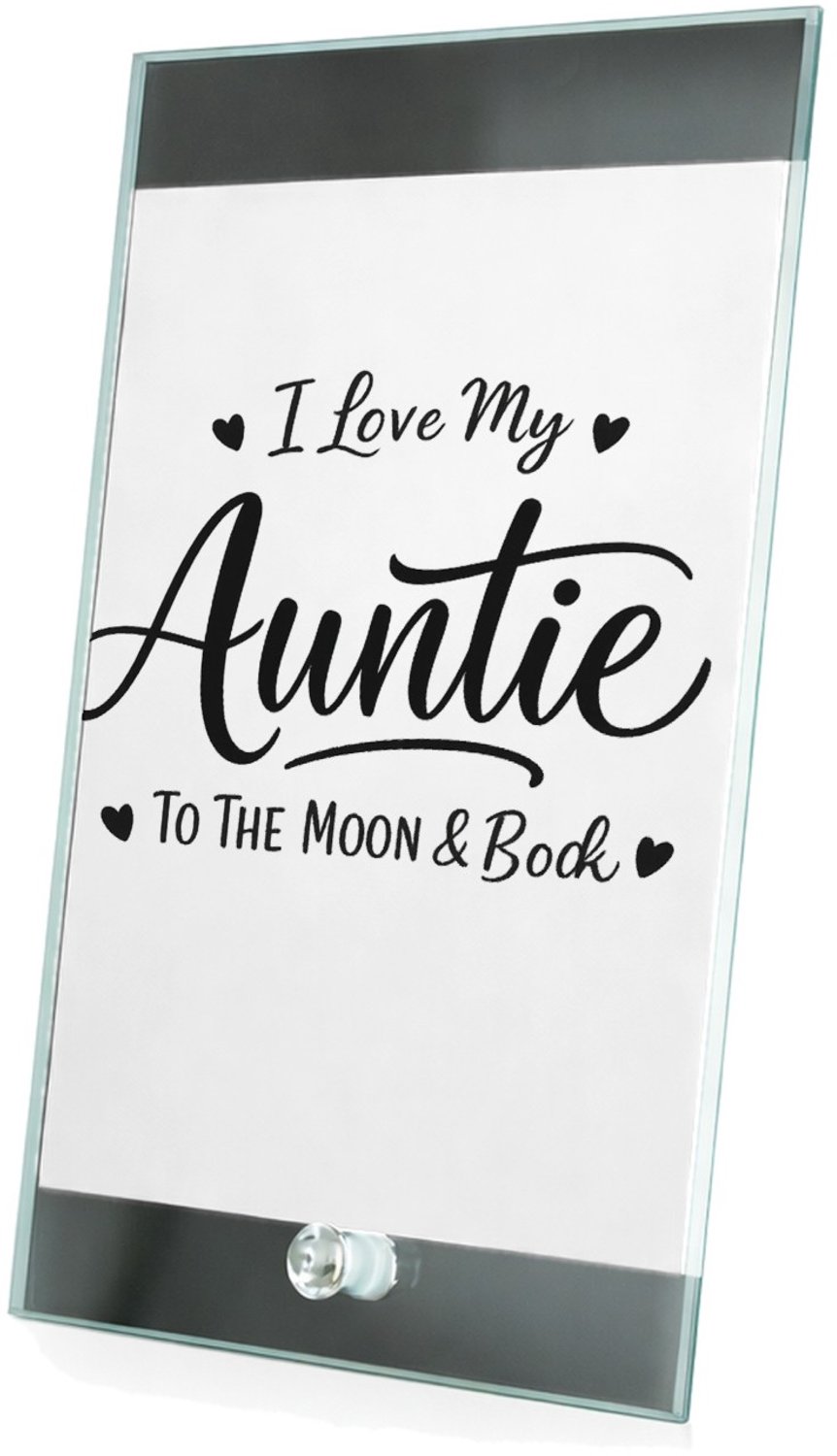 Mr Cadeautjes Glasframe 15 x 23 - design Een compacte typografische cadeauboodschap met een speelse h | cadeau Wit