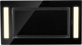 Klarstein Afzuigkap, Stille Afzuiging, Onderbouw Afzuigkap, Afzuigkap Met Filter, Inbouw Afzuigkap, Afzuigkap 90 cm, 230W, 630 m³/h, Afvoer/Recirculatie Afzuigkap Zwart - 619 m³/u 50 cm - voor Keuken - Touch Afstandsbediening Vetfilter 3 Standen