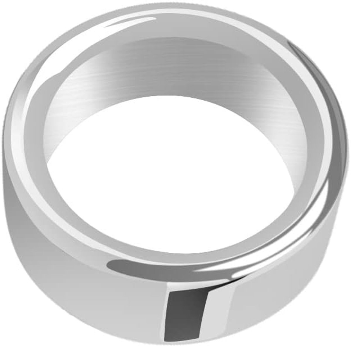 Penisring 3 Cm Zware Metalen Roestvrijstalen Cockring Eikelring voor Mannen