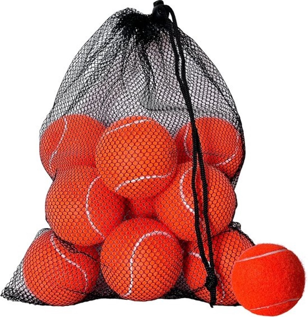Tennisballen - Oefenballen - Tennistraining - Veilig voor honden - 12 stuks - Oranje