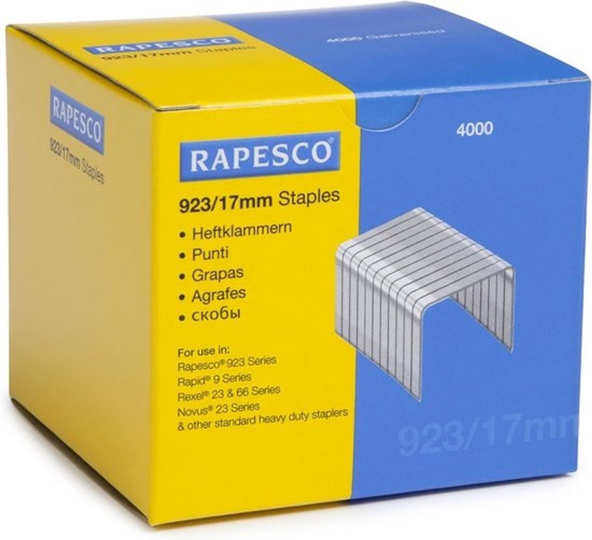 Nietjes 17mm voor Heavy Duty Nietmachines (4000 Stuks)