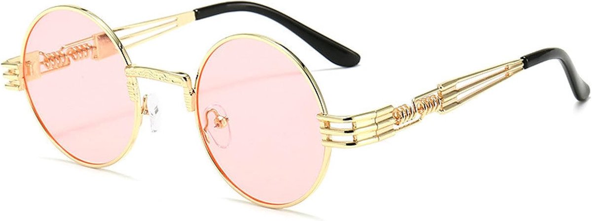 Zonnebril Steampunk Retro Zonnebril Dames Mannen Zonnebril Uv400 Shadow Driving Gothic Retro Zonnebril-Kleur-18