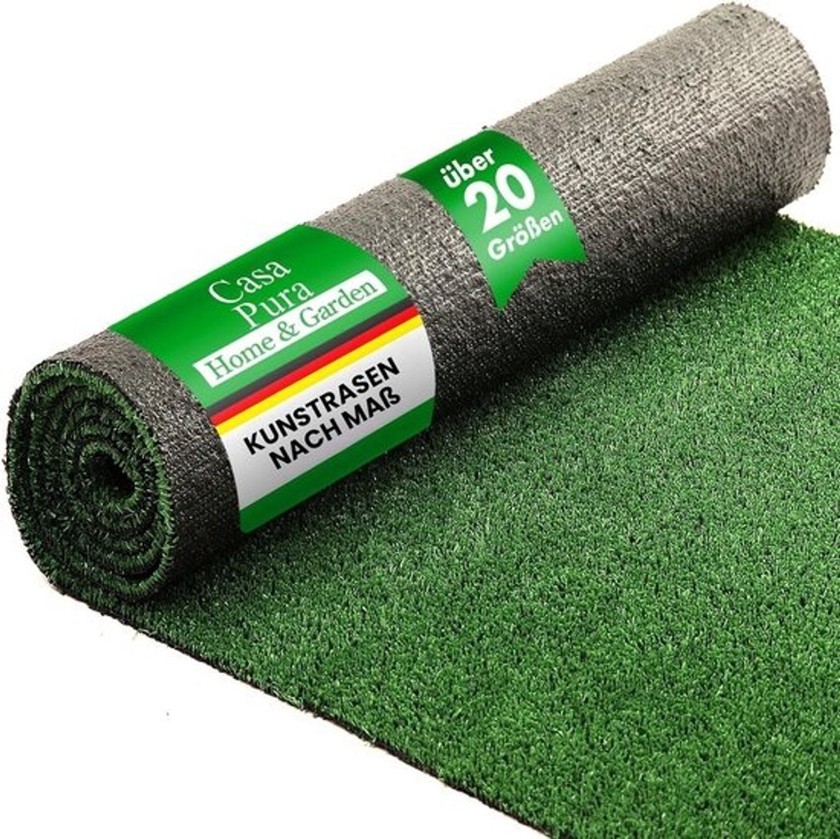 Kunstgras Balkon en Terras - Weerbestendig Groen Tapijt 1m² met 10 mm Poolhoogte