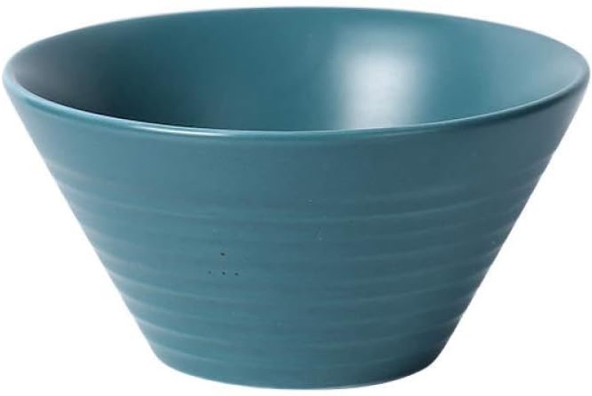 N Een Japanse Stijl Keramische Bowl Macaron-Gekleurde Bowl Van Rijstkom Rijstkom Salade Zoete Soep Instant Noodle Bowl