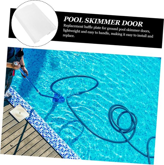 Zwembad reiniging skimmer deurklep vervanging kunststof zwembad skimmer klapdeur zwembad skimmer accessoires zwembad skimmer klep voor vervanging zwembad onderdelen zwembad skimmer onderdelen — afbeelding 4