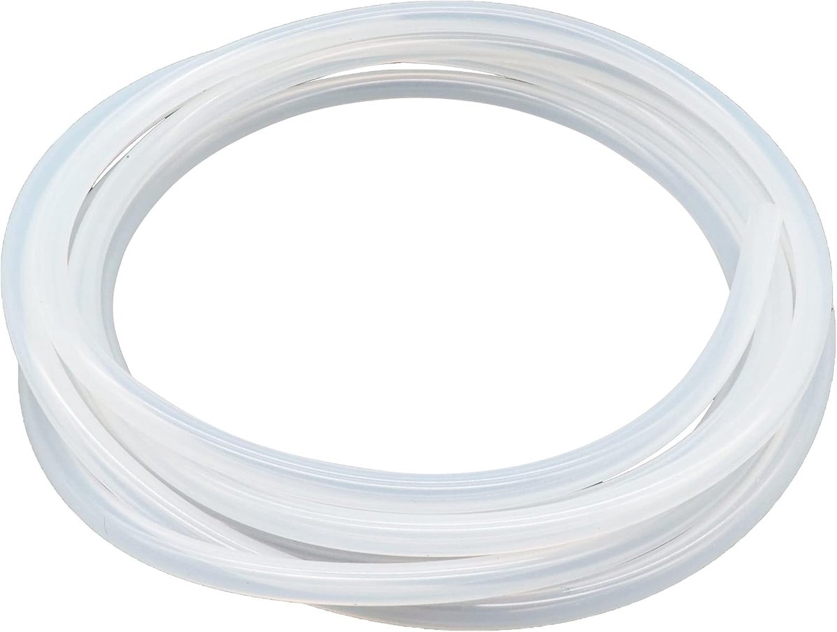 5 mm ID x 8 mm OD, 5 meter, voor levensmiddelen geschikte slangen, flexibele siliconenslang, helder, water lucht, slangen voor pompen