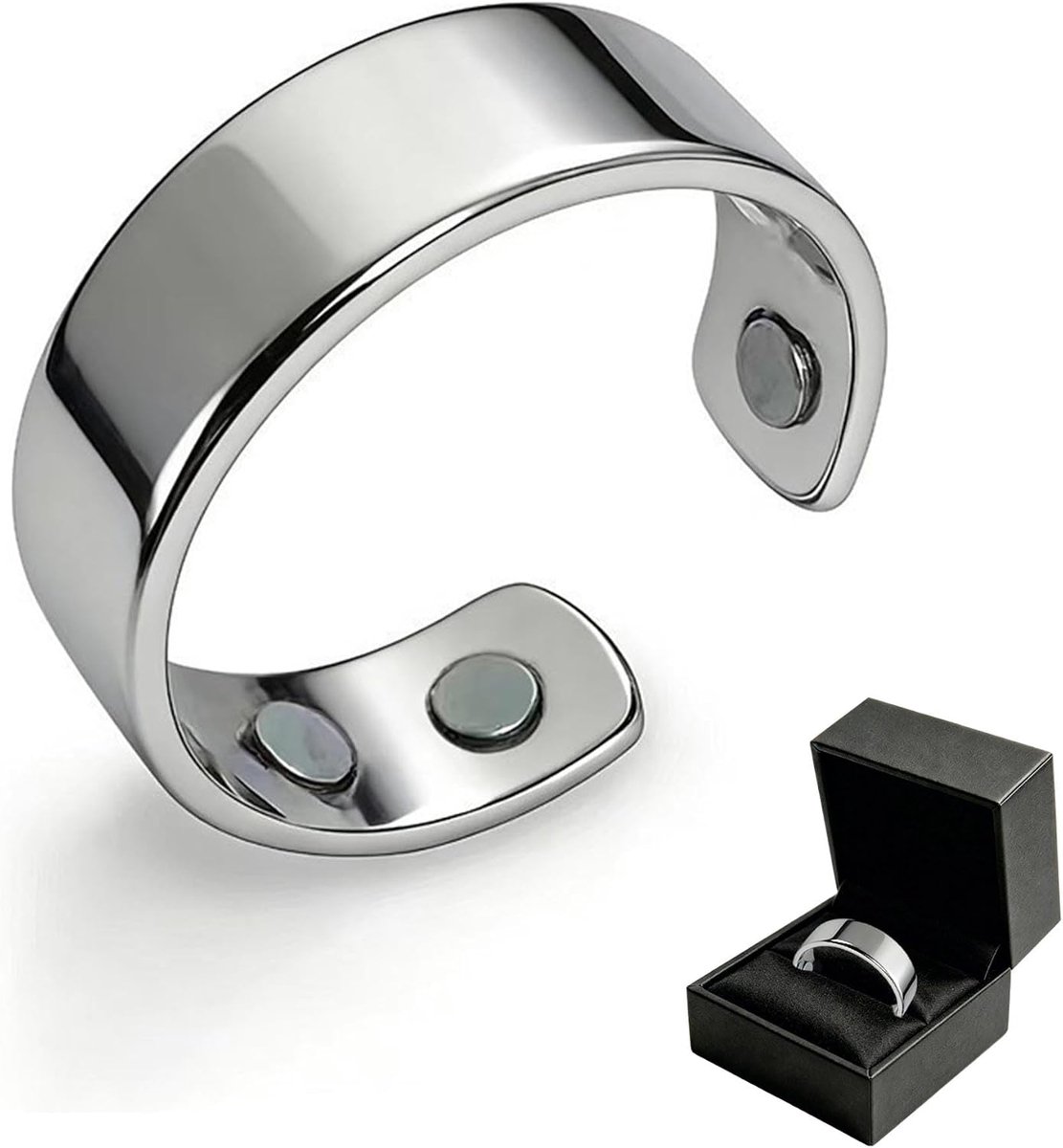 Ringen dames, vitale ring magneet wisseljaar, de vitale ring helpt bij het omgaan van menopauze, verbetert de slaapkwaliteit, hormoonbalans