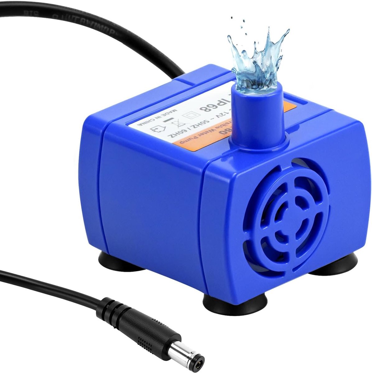 Super Stille Vervangpomp voor Bloemen Kattenfontein - 12V AC 2W 2,1L Waterpomp voor Katten Drinkfonteinen