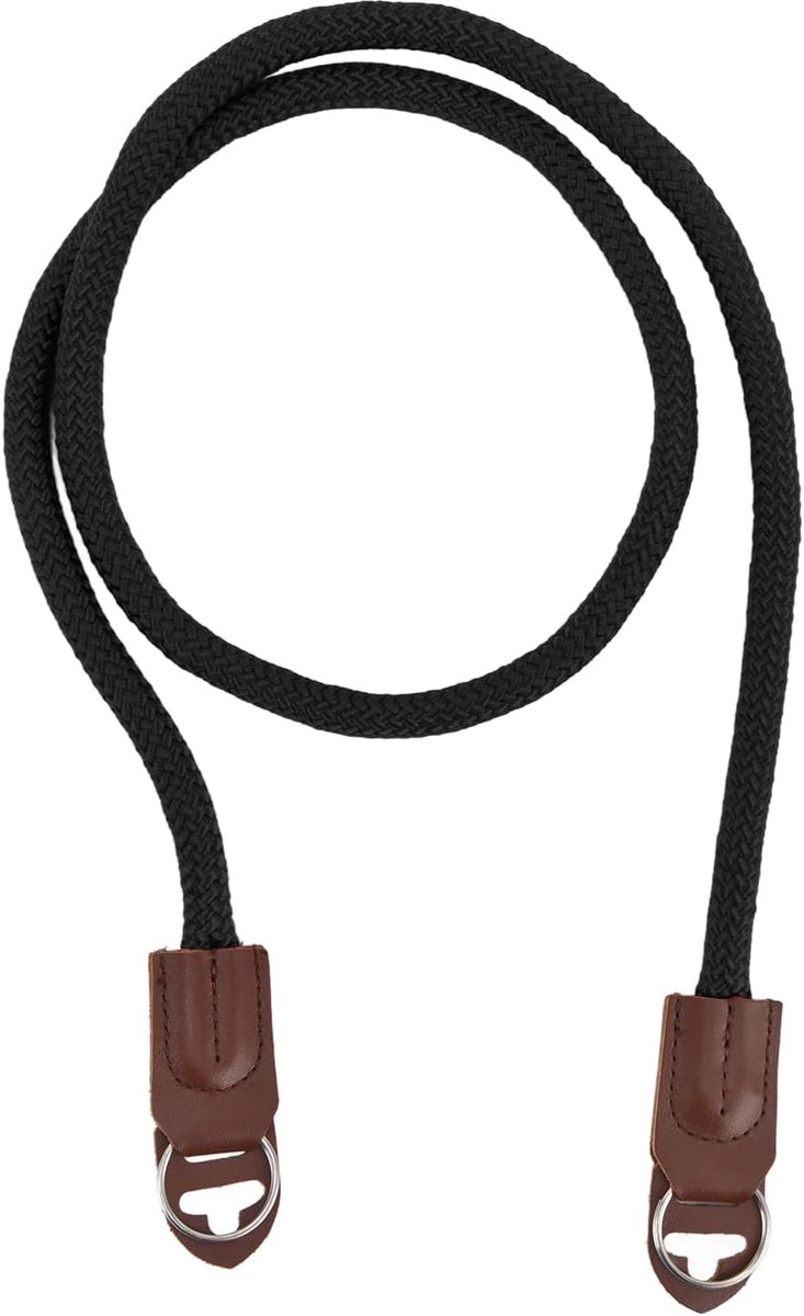 Dailygoods- Camerariem hoge sterkte - universele schouderriem - geschikt voor digitale camera's - koeienhuid en nylon - lengte 110 cm - gewicht 57 g -