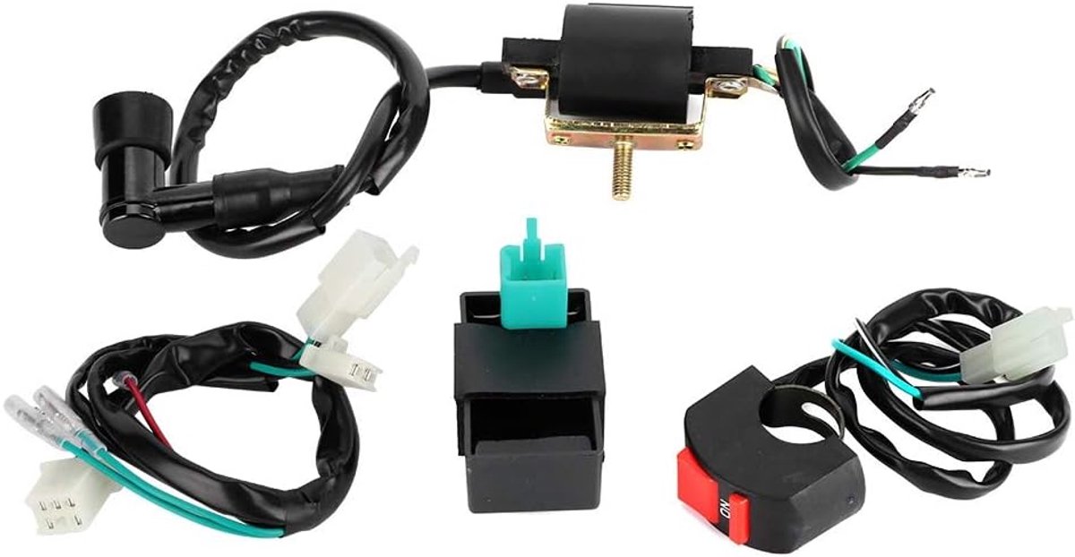 ABS-materiaal, Complete Kickstartmotorstartkabelboom voor PITPRO Crossmotor