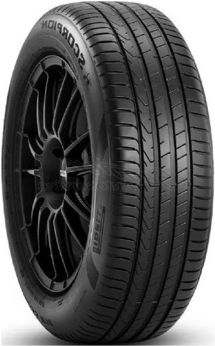 Zomerband - Autoband Personenwagen - Veilig Rijden - Asymmetrisch Profiel - 235/55 R18 - Zwart