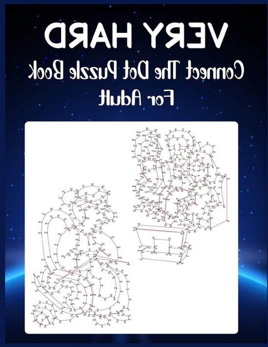 Puzzelboek Volwassenen - Connect the Dots - Ontspanning Thuis - Uitdagende Puzzels - 73 Pagina's - Niet Gespecificeerd