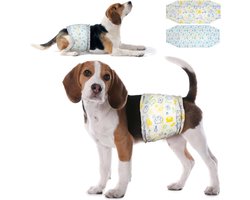 Luiers voor reuen, 24 stuks, 2 kleuren in 1 verpakking, vochtindicator, superabsorberend, XS, S, M, L