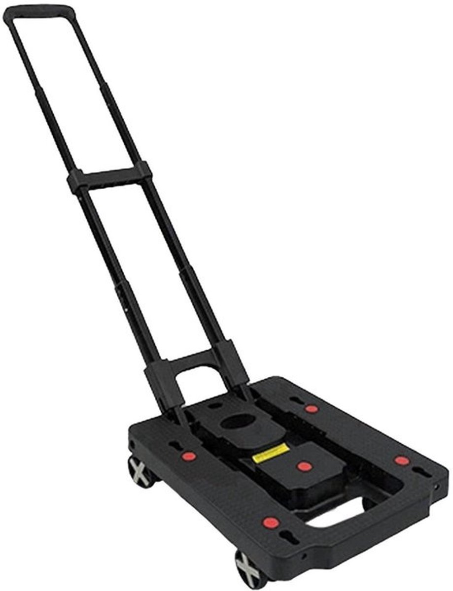Opvouwbare Trolleywagen - Gereedschapswagen, Draagbaar, 100 Kg Belasting - Steekwagen voor Reizen, Verhuizen, Winkelen en Kantoorgebruik