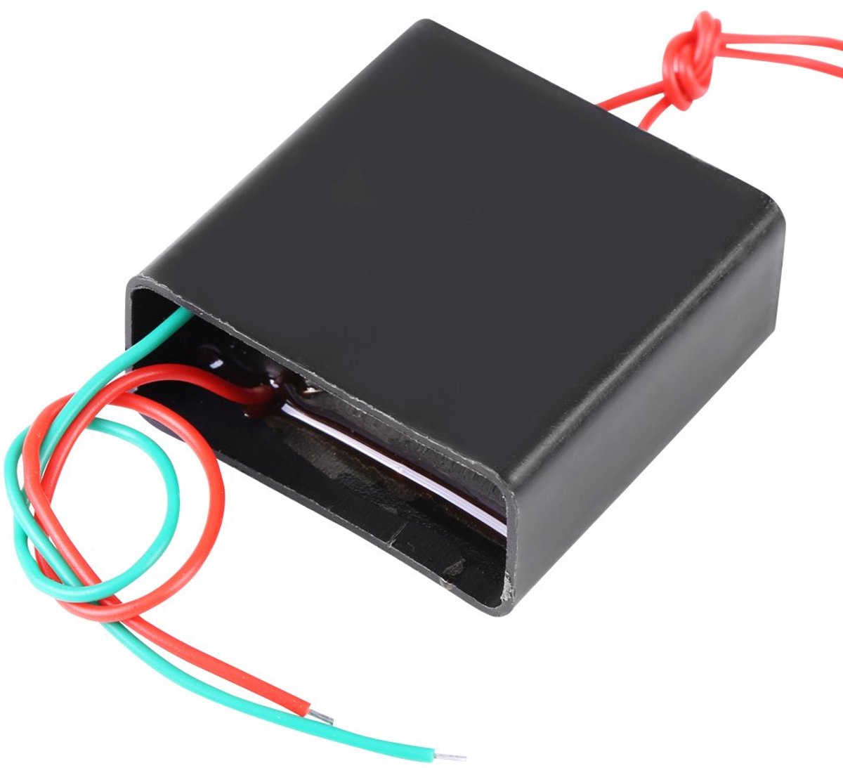 ~ 6V Hoogspanningstransformator 50kV-800kV Boost Step-up Inverter ARC Pulsgenerator Power Module Zwart