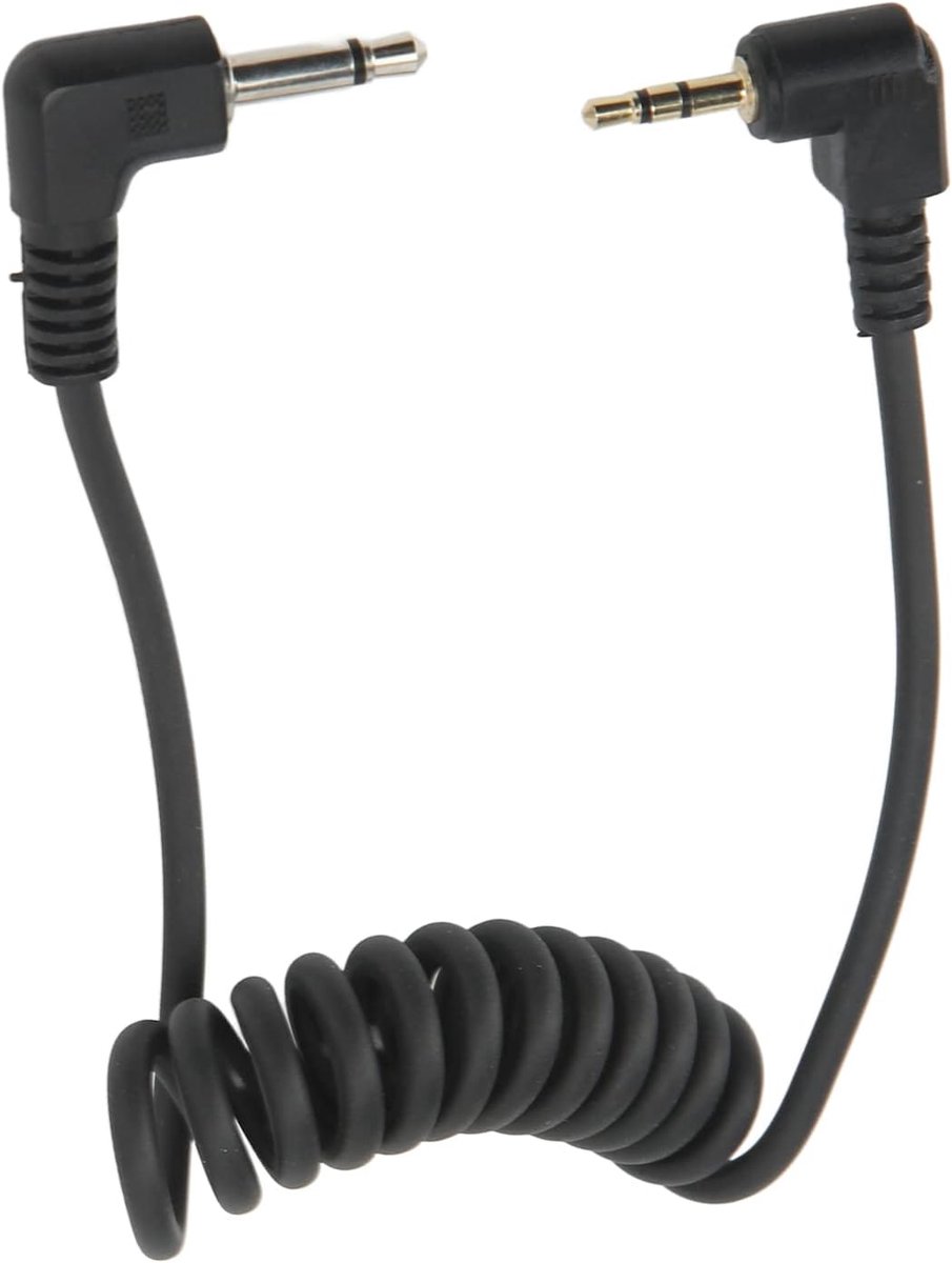 Sluiterkabel 2,5 Mm Tot 3,5 Mm Vergulde Gezamenlijke Plastic Elastische Flash Trigger Ontspanner Kabel voor Schieten