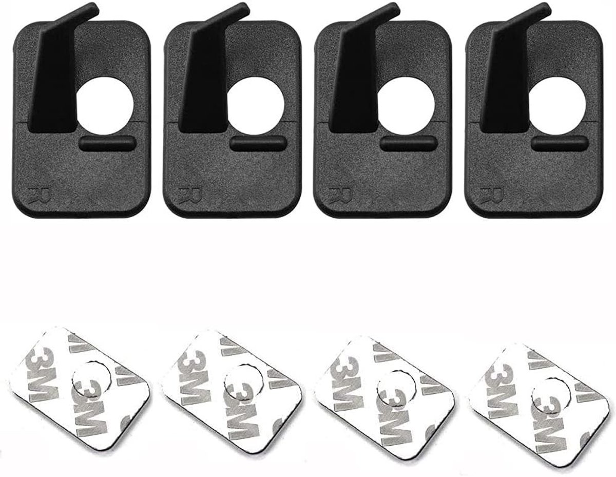 Pijlsteun - Zwart - 3 x 2 x 1.3 cm - Kunststof met 3M Dubbelzijdige Tape - Voor Rechterhand Boogschutters