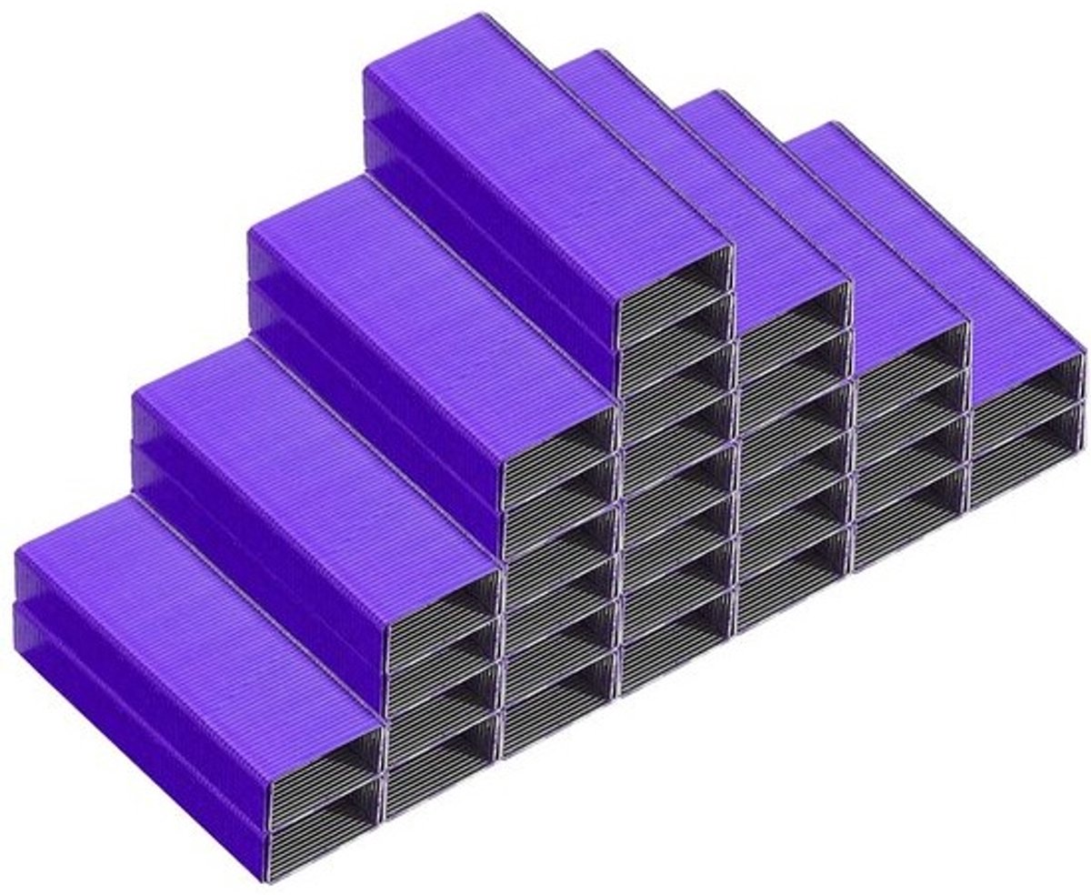 Mini Nietjes #10 Violet voor 12 Vellen Papier - 2000 Stuks