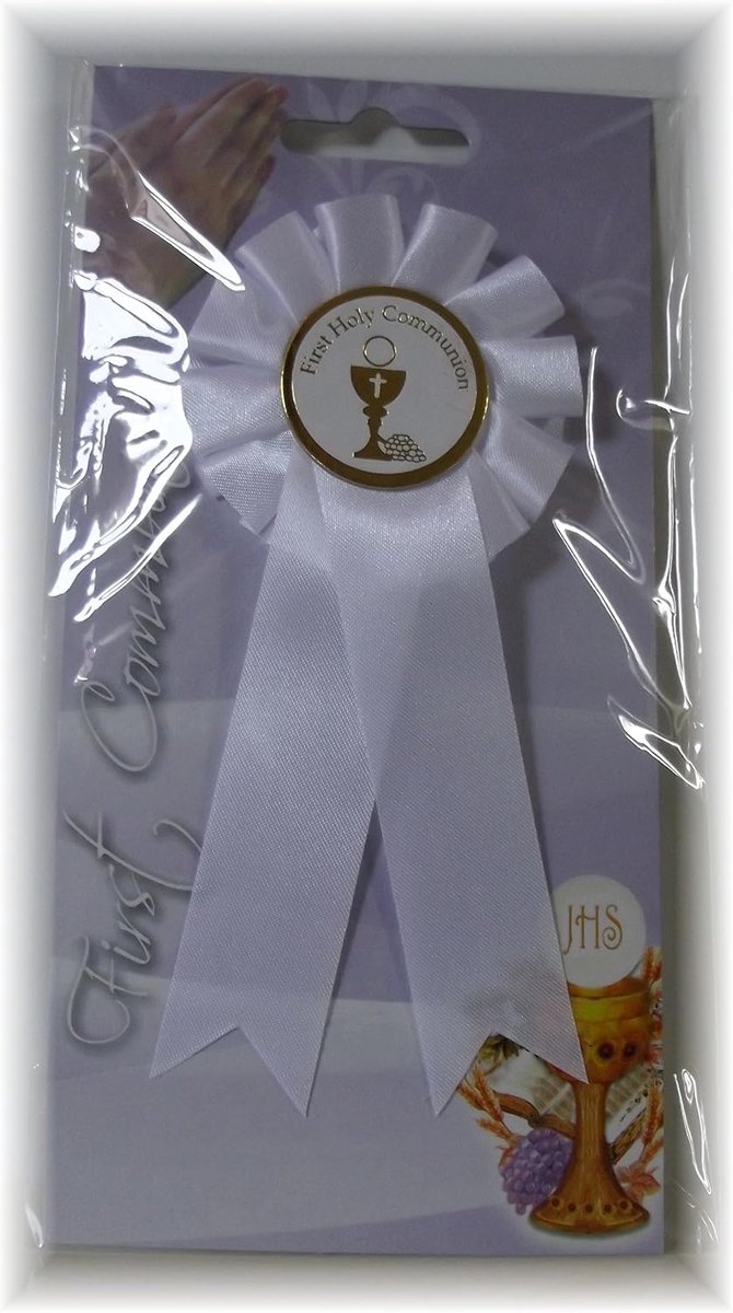 Heilige Communie Rozet. Eerste Heilige Communie Badge