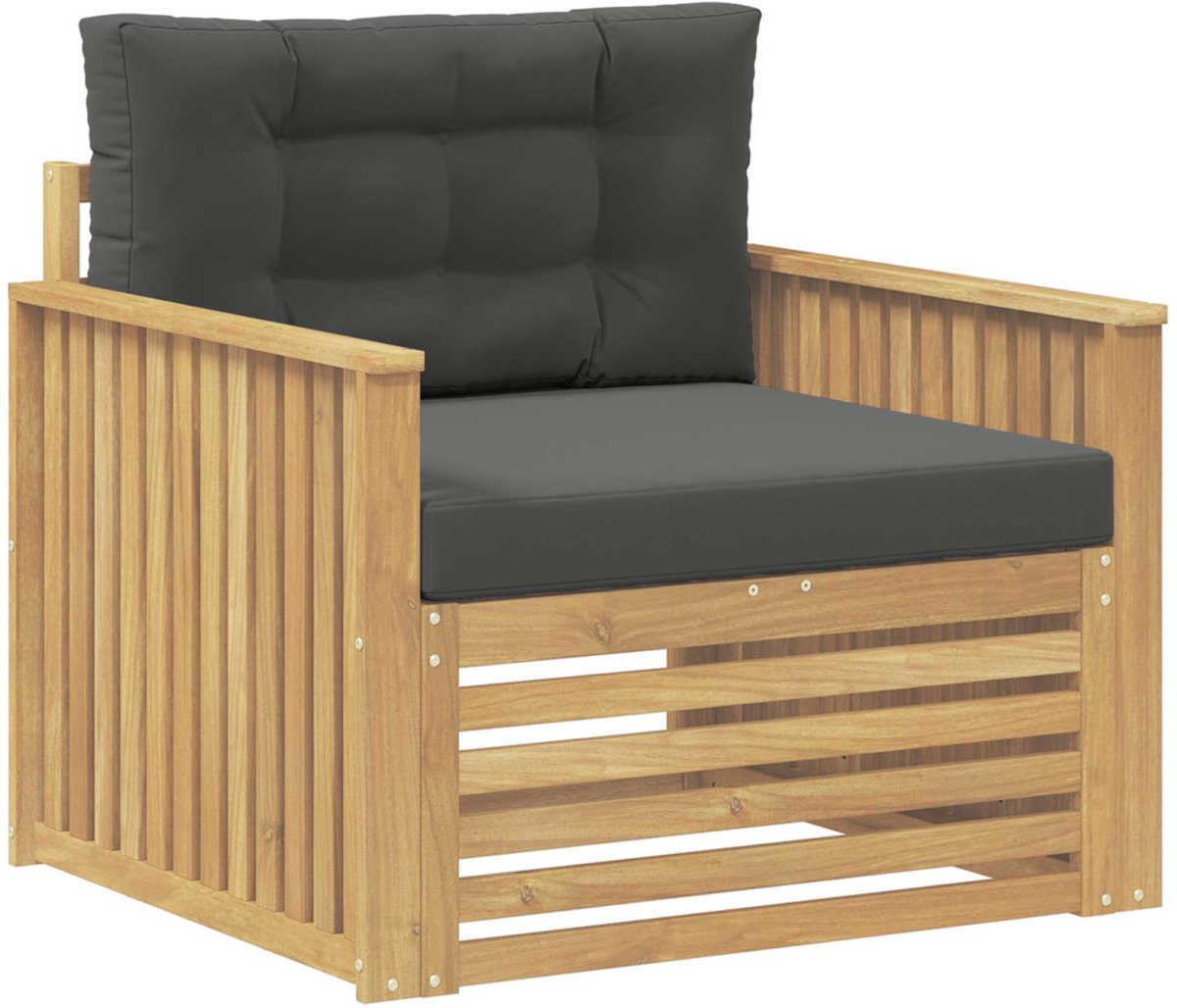 vidaXL - Buitensofa - Polyester - Wit