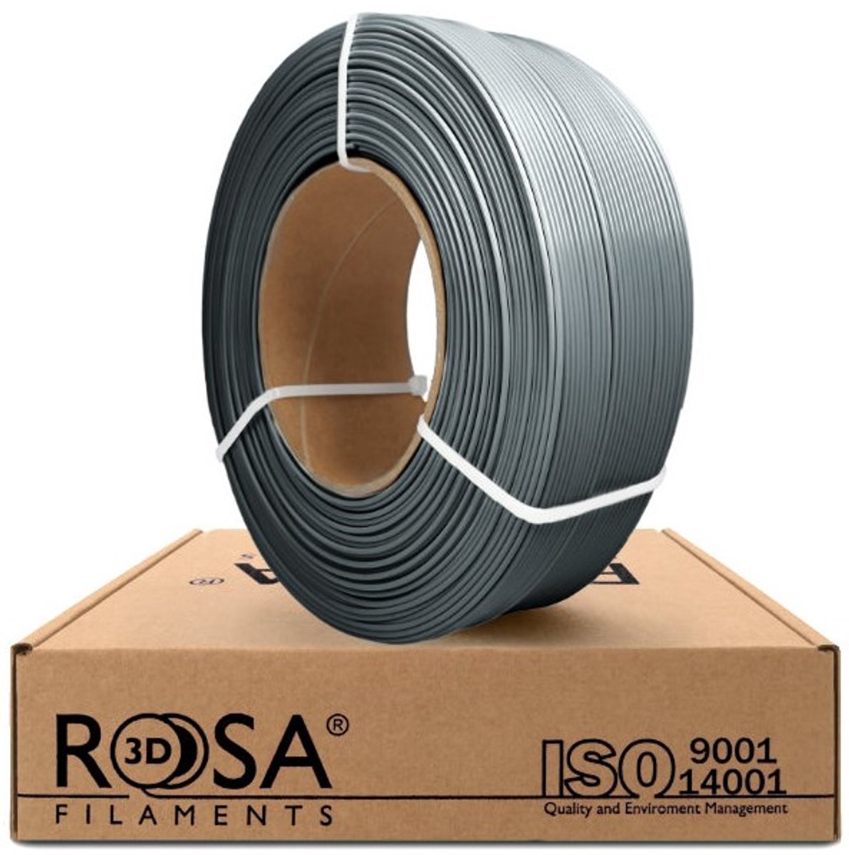 Rosa3D PLA Grijs 1,75 mm 1 kg Refill Filament