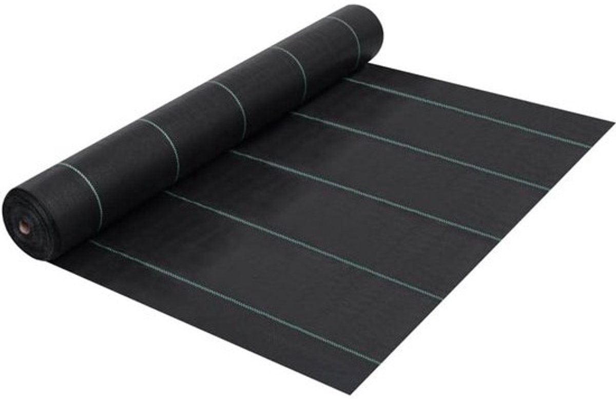 Worteldoek 2x25 m Sterk en UV-bestendig PP Gronddoek