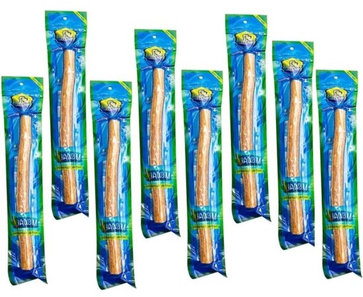 Siwak Stokjes - Natuurlijke Tandenborstel - Mondhygiëne - 100% Natuurlijk - 20 stuks - Beige