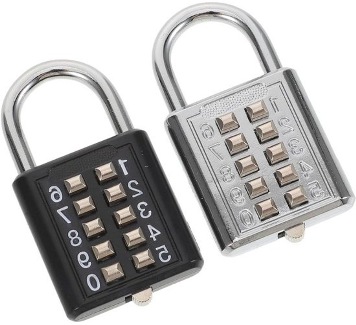 Cijferslot Bagage - Combinatieslot Koffer - Reis Beveiligen - TSA Goedgekeurd - 7.5 x 4 x 1 cm - Diverse Kleuren