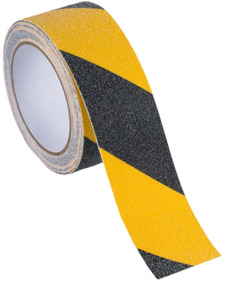 Dailygoods- Antislipband Zelfklevend - Veiligheidsband voor Trappen - Antisliptape voor Gladde Vloeren - Lichtgevende Folie - 5 cm x 10 m - Extra Ster