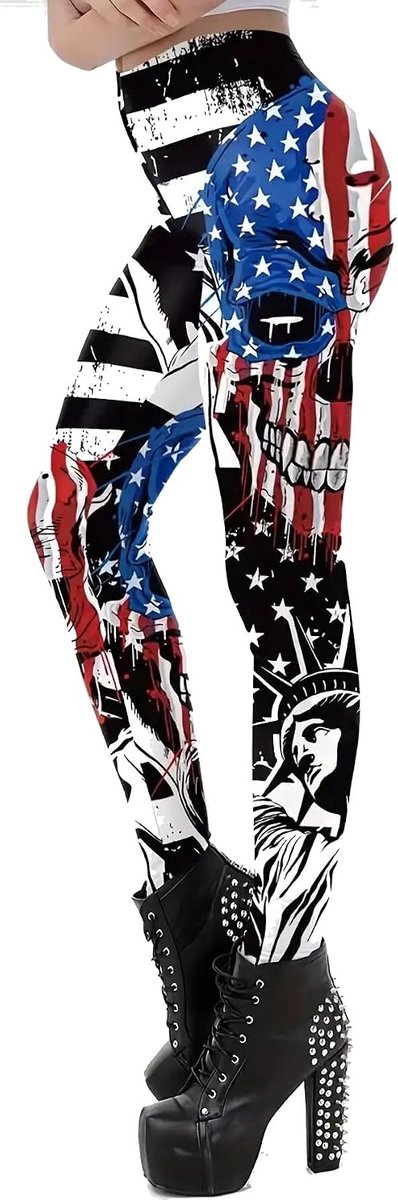 One Clothing - Dameslegging voor sport, fitness, outdoor en loungewear, super elastisch en met hoge tailleband voor kreukvrije, comfortabele pasvorm
