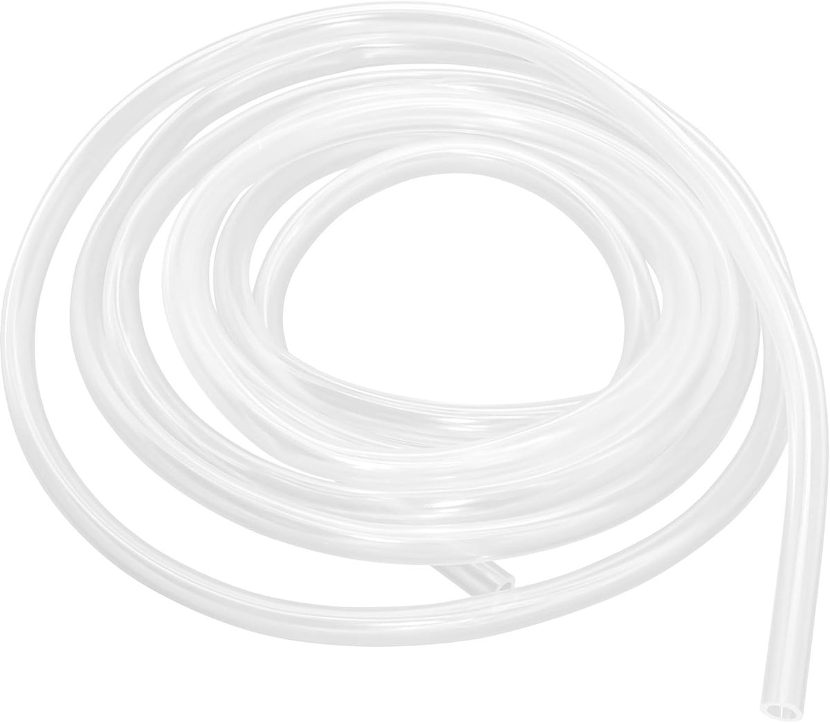 Buis 7 mm ID x 10 mm OD 3 m (9,8 ft) doorzichtige vinylslang PVC-buis, lichtgewicht en flexibele plastic buis, waterluchtpijp