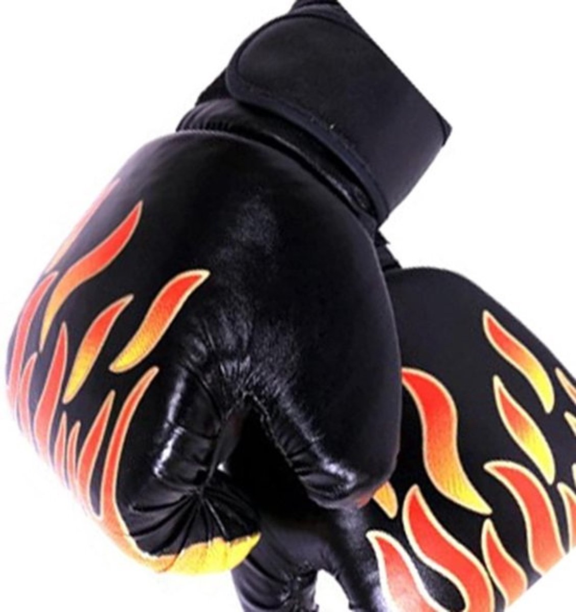 Kinder Bokshandschoenen - Trainingshandschoenen Jongeren - Vechttraining Kind - Verdikt PU Materiaal - 20x15x5 cm - Zwart