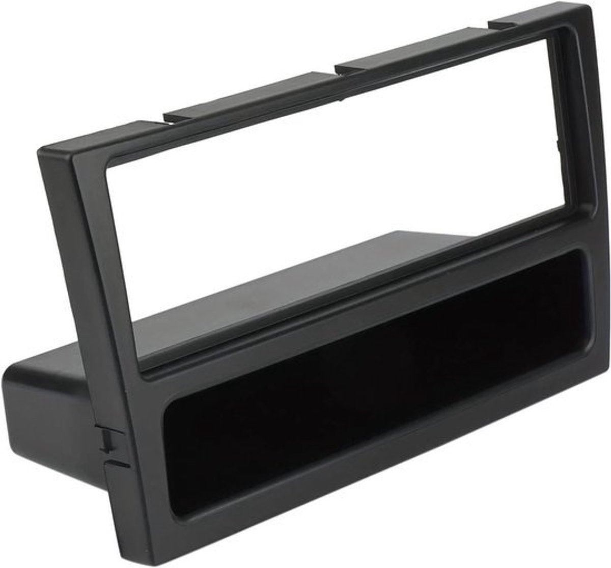 Adapterframe Autoradio - Paneelframe Dashboard - Auto Audio - Naadloze Integratie - 1-Din Maat - Zwart