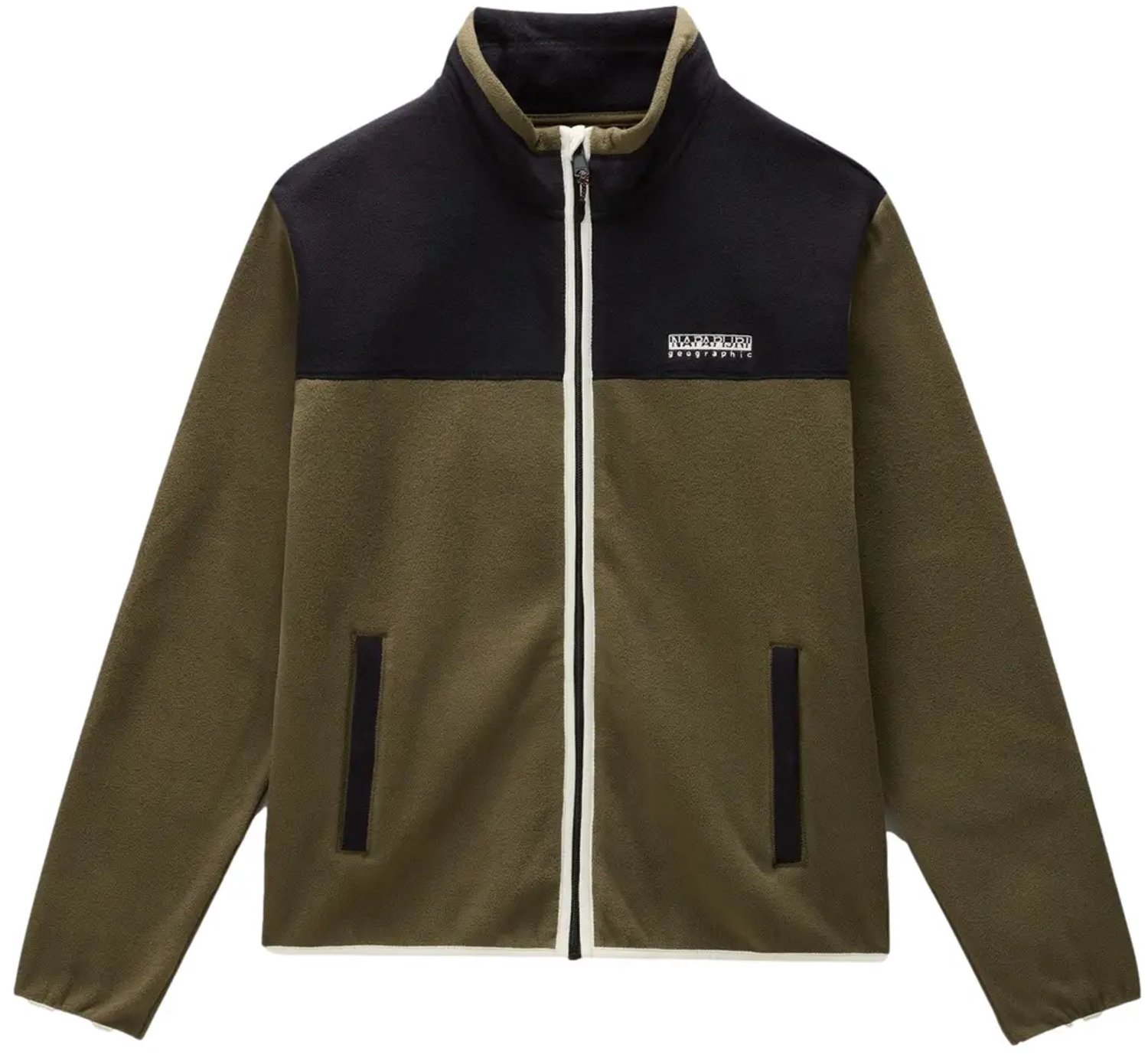 Fleece Napapijri T-Dergana FZ Olijf