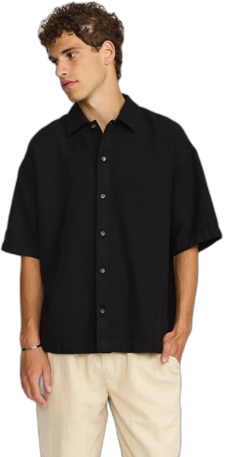 Oversized shirt Revolution Zwart