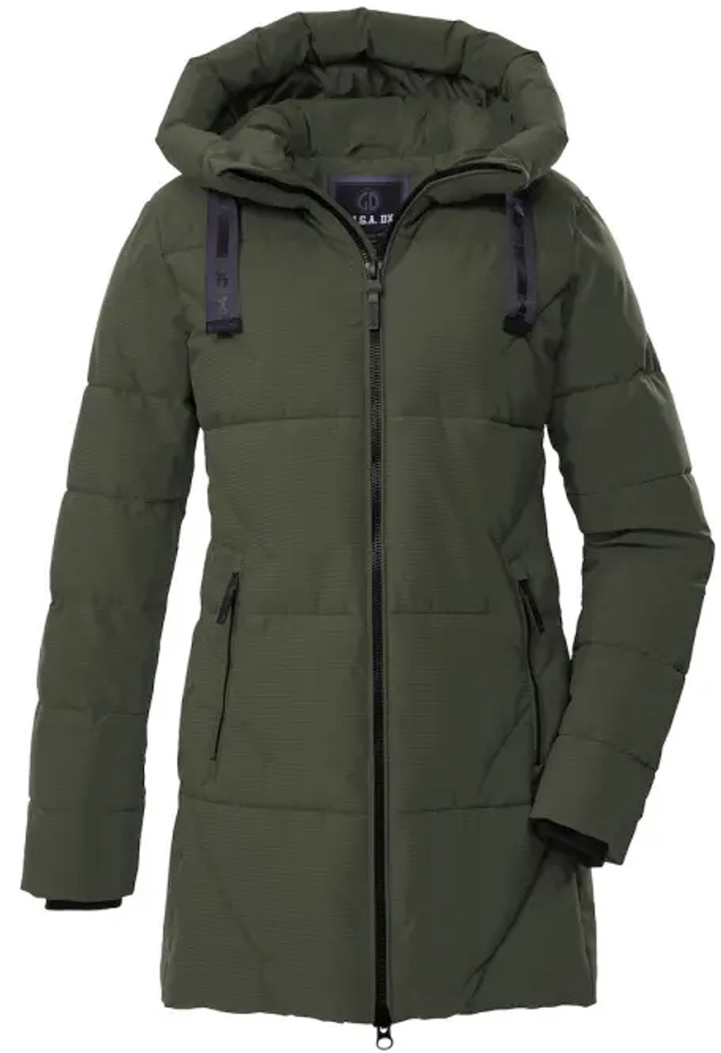 Parka met capuchon voor dames Killtec GW 30 Groen