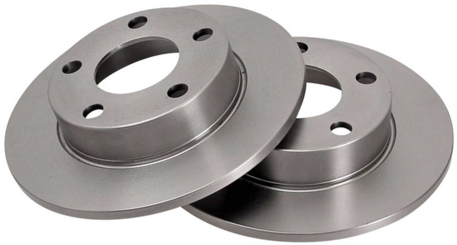 A.B.S. 15798 Remschijven achter, set van 2 - Audi A8 D2, 100 C3 - 245 mm - massief