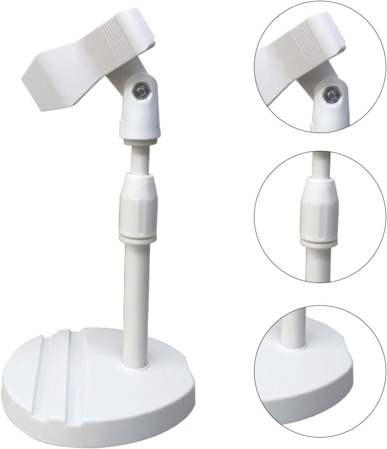 UV Nagellamp Standaard, Stabiele 360 Graden Houder (WHITE)