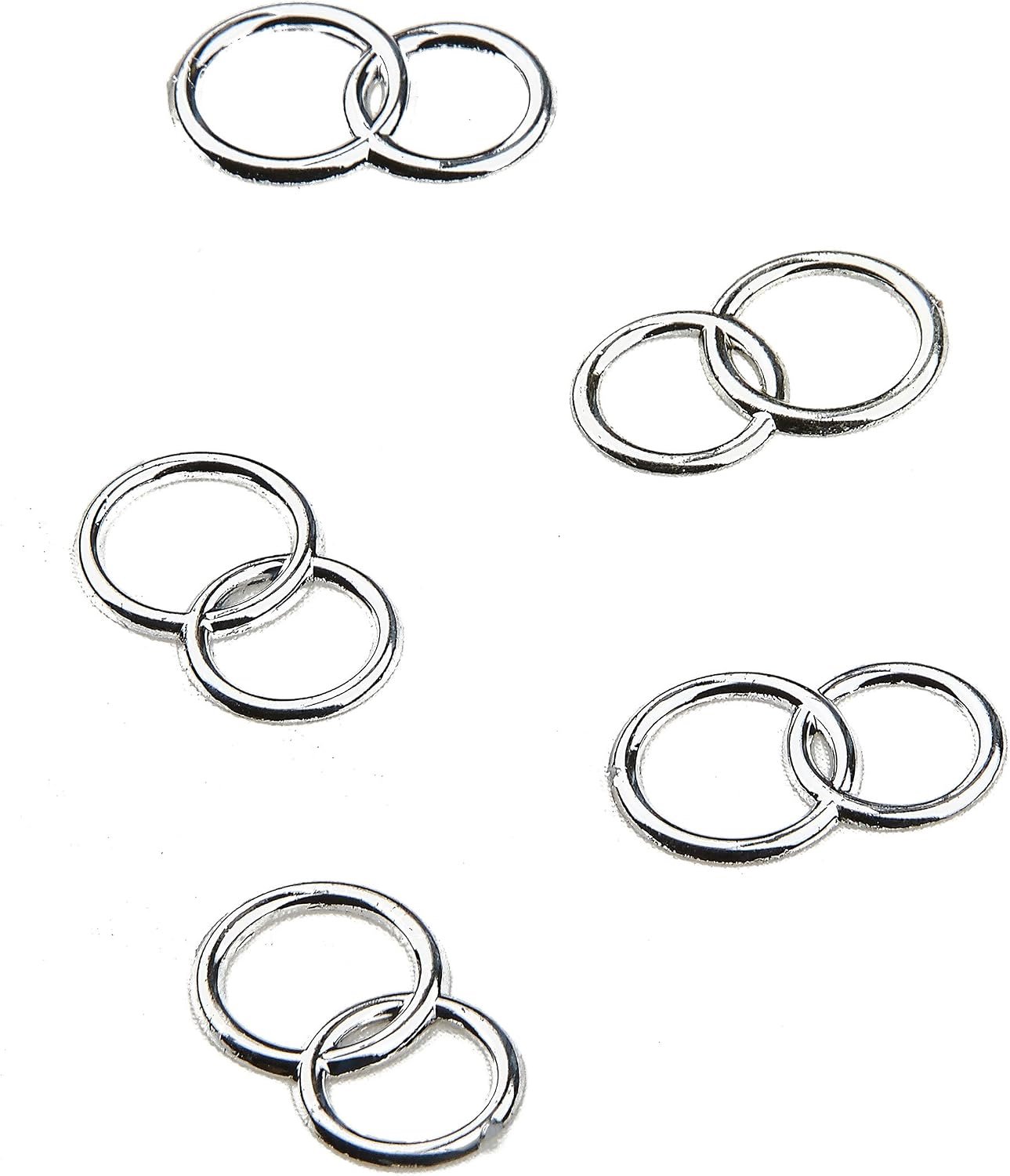Ringen, 2 cm, zilverkleurig, Zilver