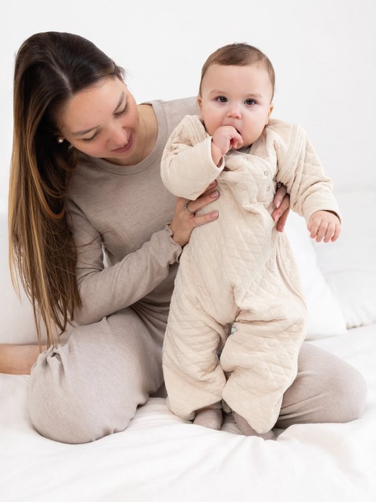 BEMINI Babyslaapzak - MAGIC BAG 4-12m - TOG 1.5 - Gewatteerd comfort - Linnen — afbeelding 2