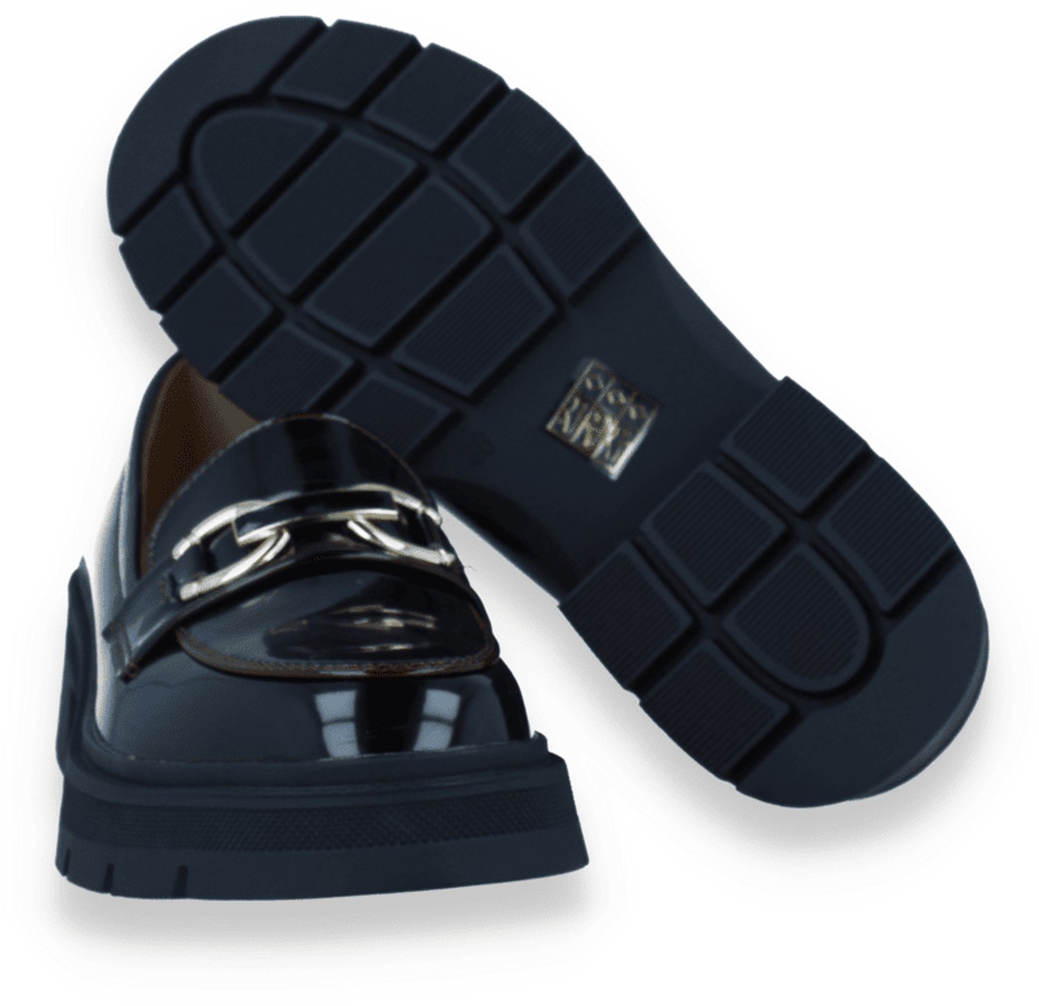 Double Heart Dames Mocassin | Bordeaux | Maat: 41