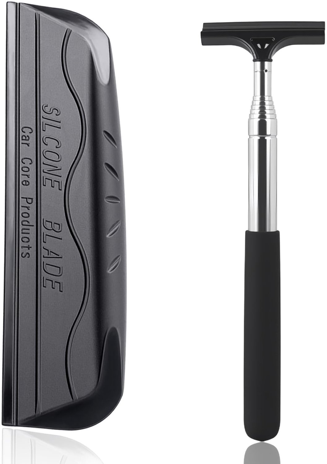 2 Stuks Auto Trekker met Siliconen Lip en Telecopische Spiegel