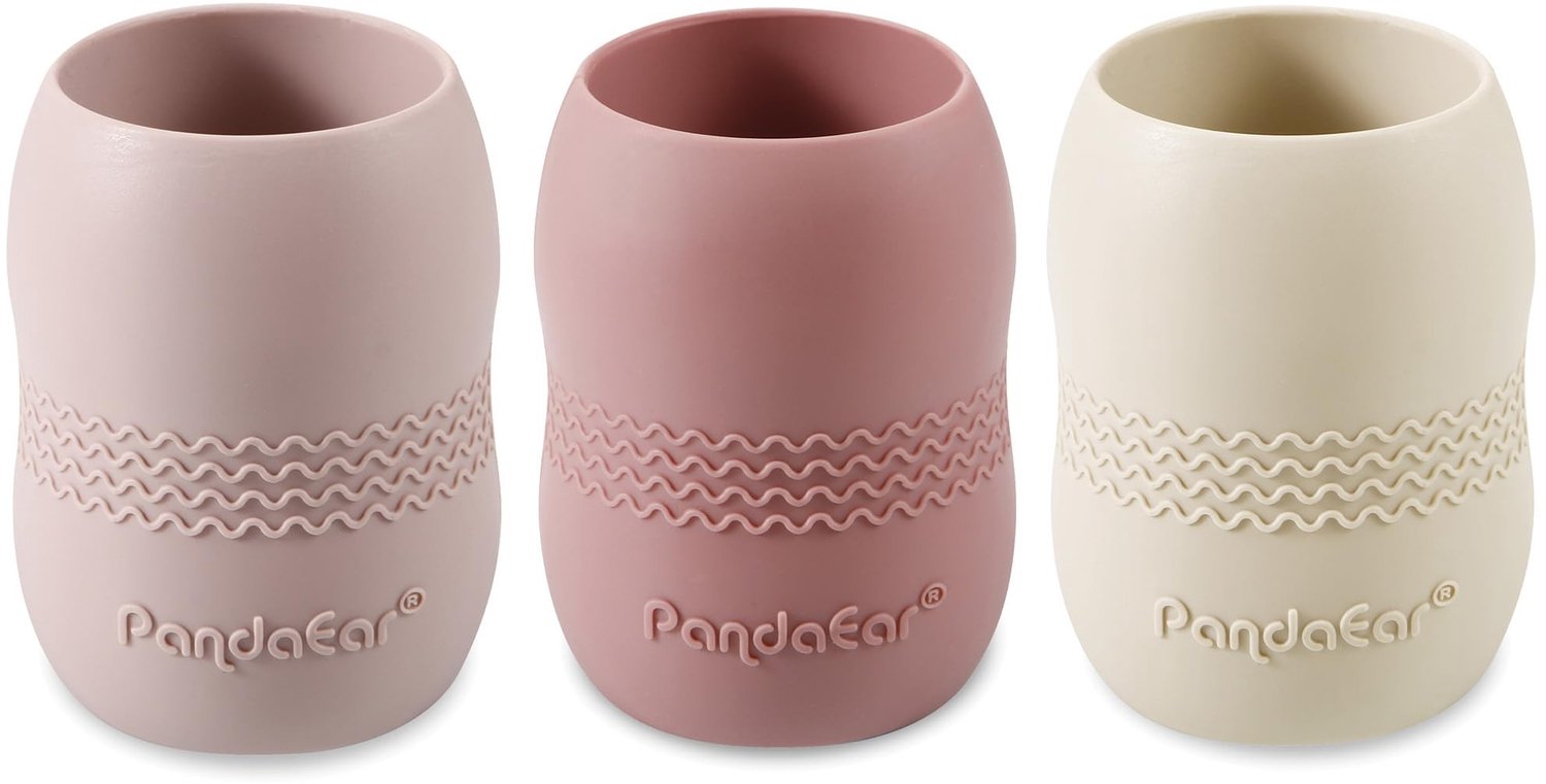 Set van 3 Siliconen Drinkbekers voor Baby's en Peuters