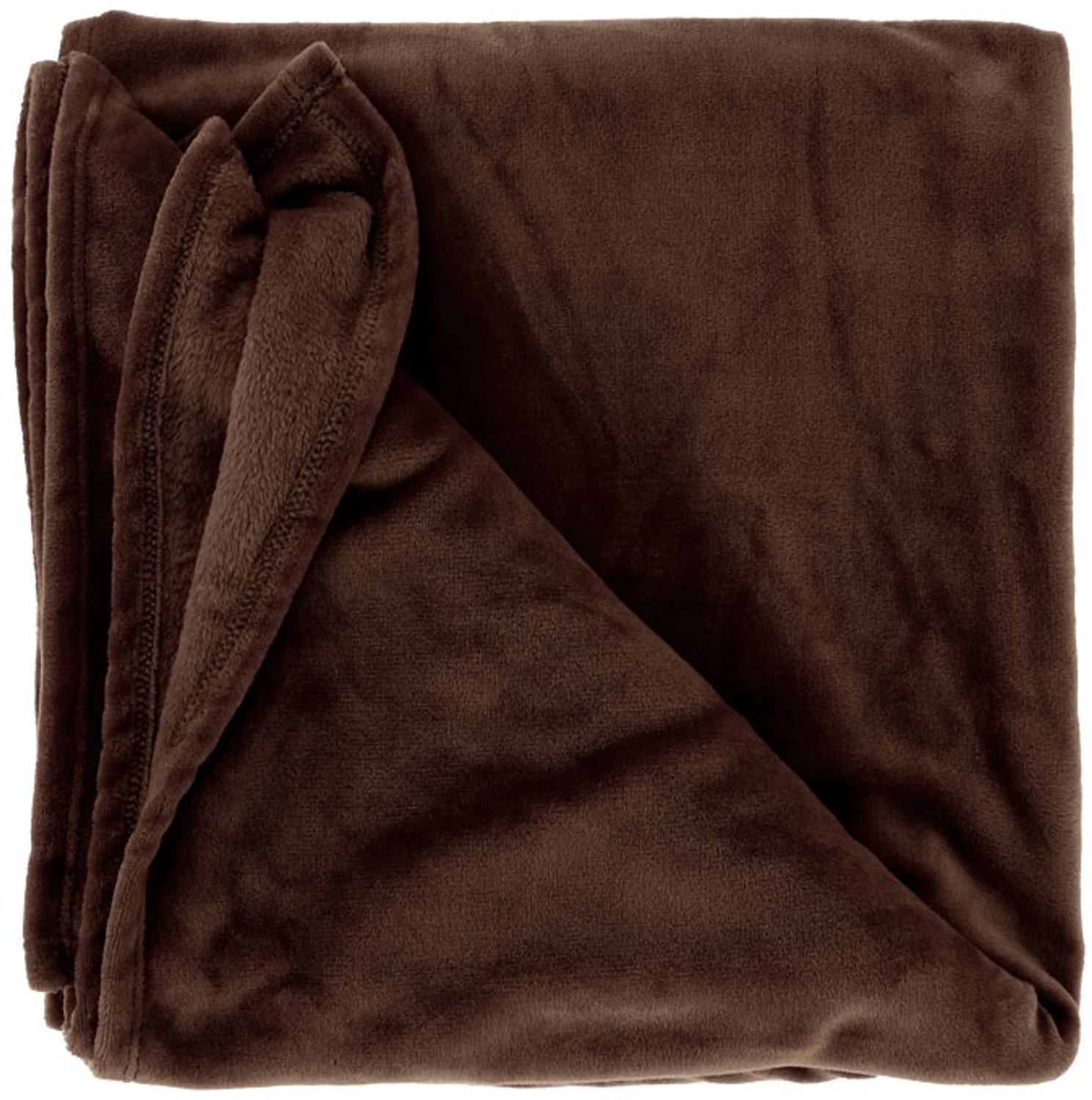 Unique Living Plaid Oscar - rocky brown - 150x200cm Bruin