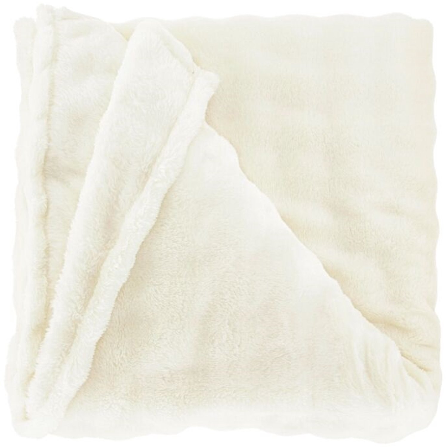 Unique Living Plaid Tina - white - 150x200cm Multikleur