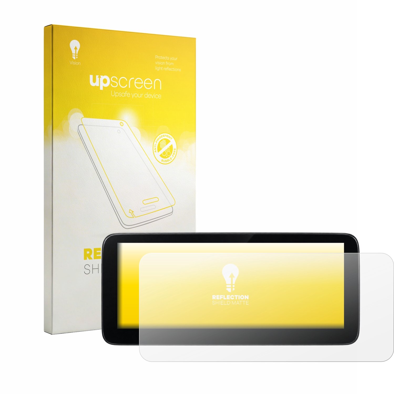 upscreen - Screenprotector voor Mercedes-Benz V-Class W447 2019-2024 MBUX 10.25" - Folie Beschermfolie anti glare matte