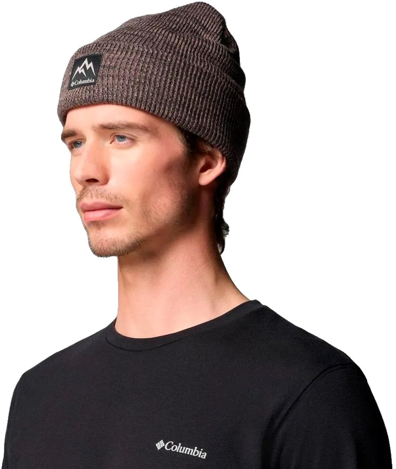 Columbia Whirlibird™ Cuffed Beanie Unisex Sportmuts Iron Marled Zwart