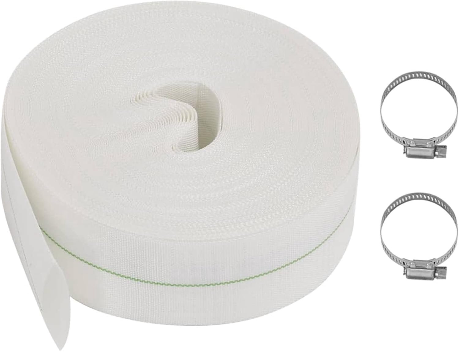 Slang, afvoerslang, tuinslang, waterslang, pompslang, geschikt voor dompel- en andere waterpompen voor het legen van vijvers, tuinirrigatie, 100 m 2 inch PE
